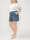 High Rise Utility Shorts Plus Size, , hi-res image number 2