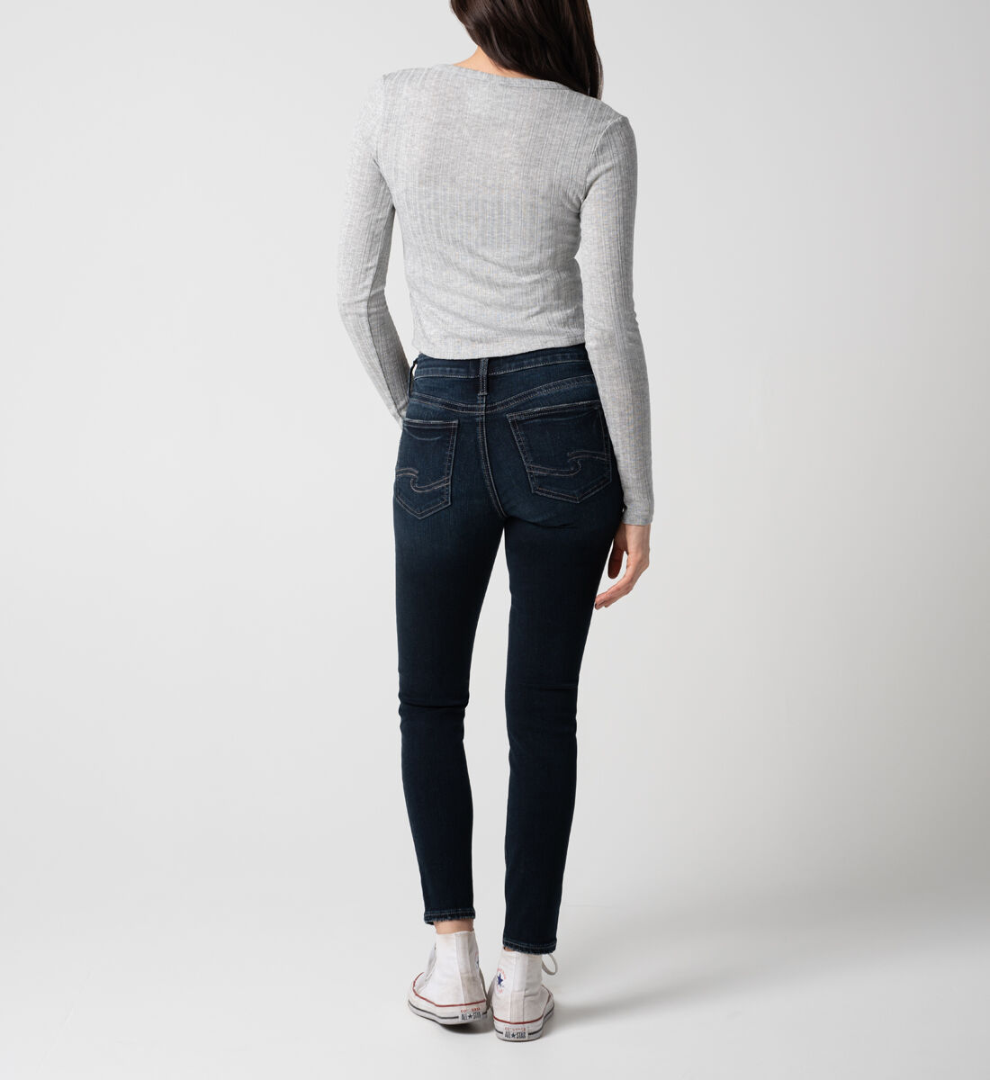 Levi's 721 high rise skinny cheap jeans arcade night