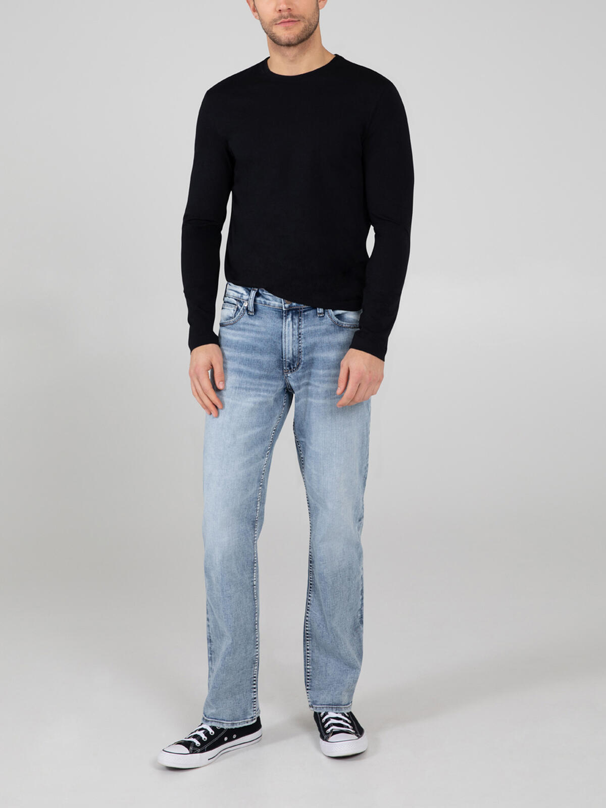 Grayson Easy Fit Straight Leg Jeans, , hi-res image number 0