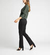 Suki Mid Rise Slim Bootcut Jeans, Black, hi-res image number 2