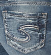 Suki Capri Dark Wash, , hi-res image number 3