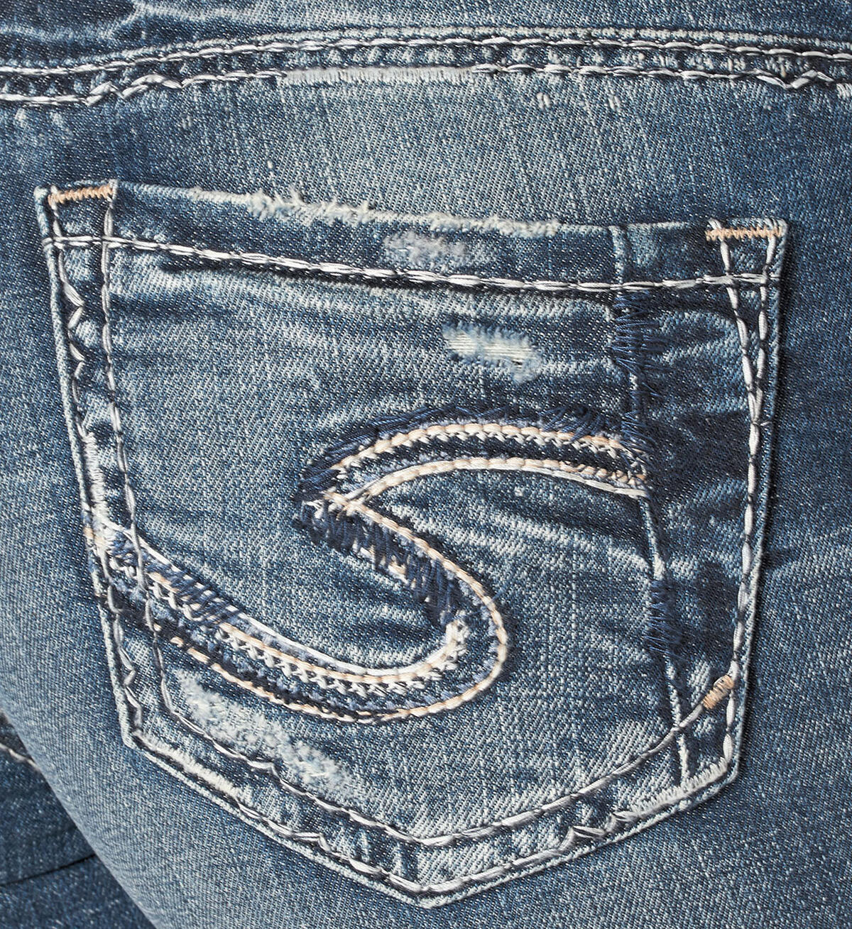 Suki Capri Dark Wash, , hi-res image number 3