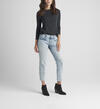 Boyfriend Mid Rise Slim Leg Jeans, , hi-res image number 0