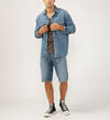 Men's Denim Shirt Jacket, , hi-res image number 0
