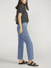 High Rise Straight Leg Carpenter Jeans, , hi-res image number 2