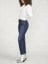 Highly Desirable High Rise Slim Straight Leg Jeans, Indigo, hi-res image number 0