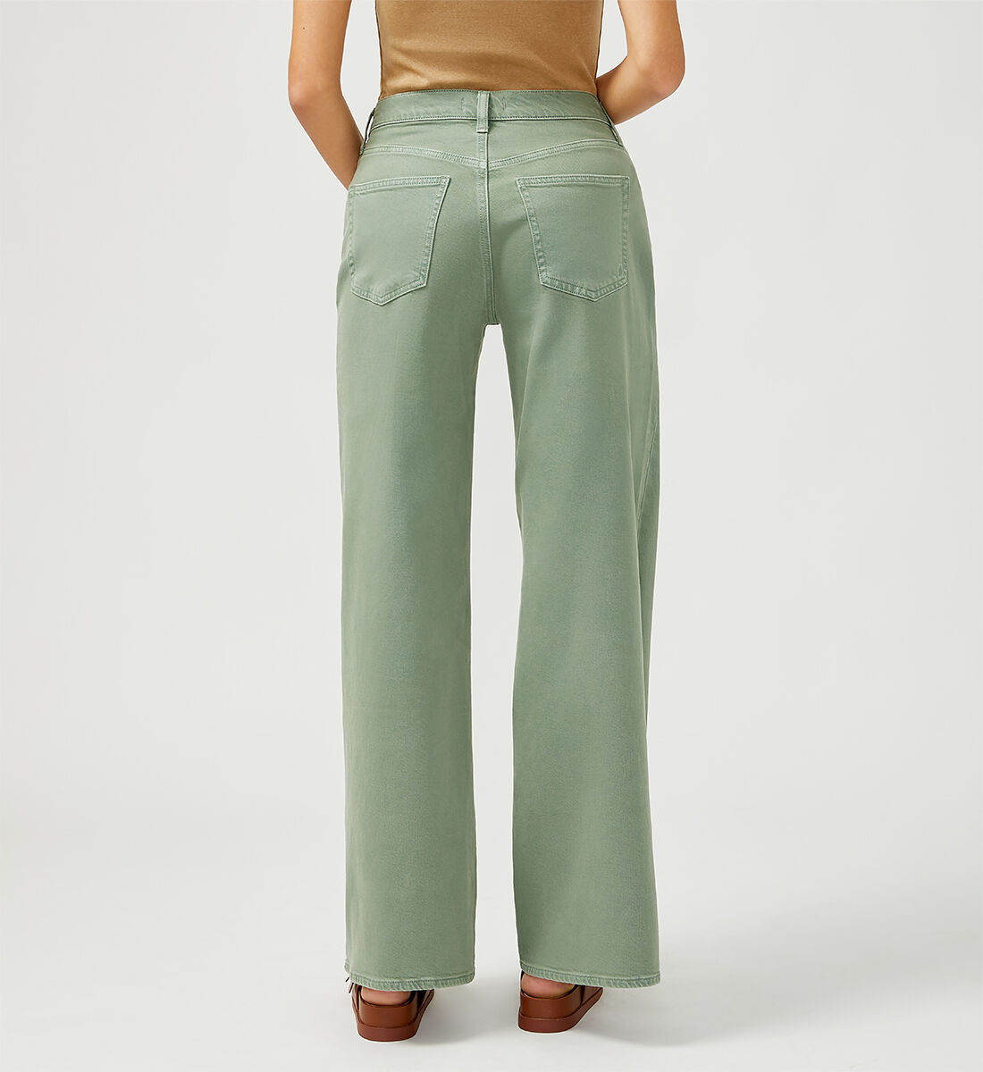 Buy Highly Desirable High Rise Ultra Wide Leg Jeans for USD Buy Highly Desirable High Rise Ultra Wide Leg Jeans for USD