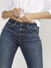 Elyse Mid Rise Straight Leg Jeans, Indigo, hi-res image number 4