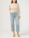 Mid Rise Relaxed Straight Leg Jeans, , hi-res image number 0