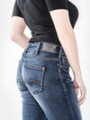 Suki Mid Rise Slim Bootcut Jeans Plus Size image number 3
