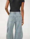High Rise Horseshoe Leg Jeans image number 4