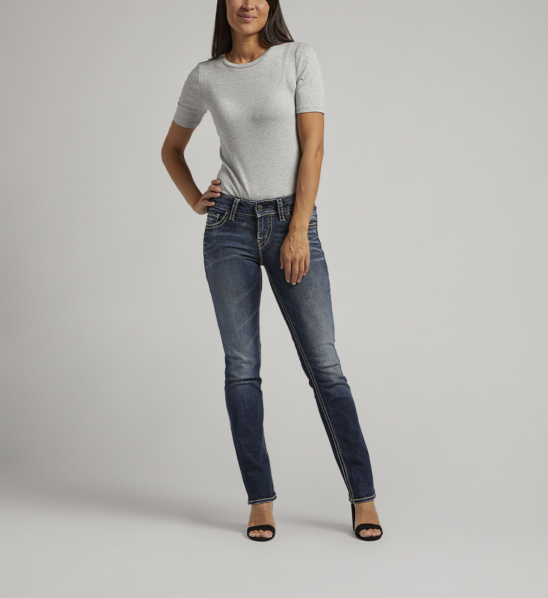 Women's Mid Rise Jeans | Silver Jeans Co.