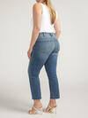 Most Wanted Mid Rise Straight Jeans Plus Size, , hi-res image number 1