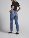 Boyfriend Mid Rise Slim Leg Jeans image number 1