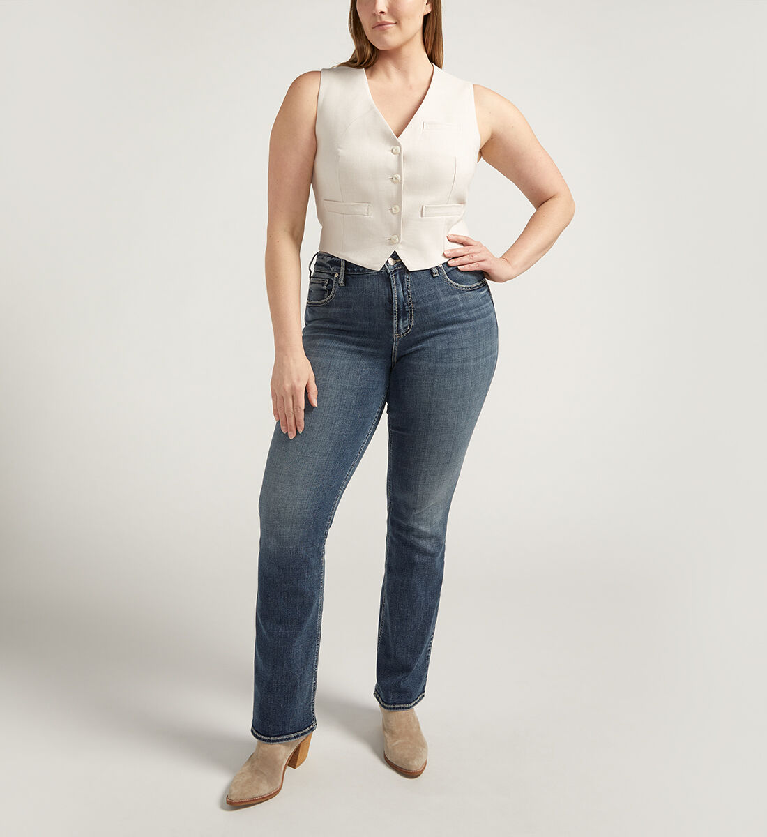 Silver jeans avery slim boot deals