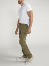 Pull-On Cargo Essential Twill Pant, Olive, hi-res image number 4