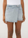 Denim Skort, , hi-res image number 3