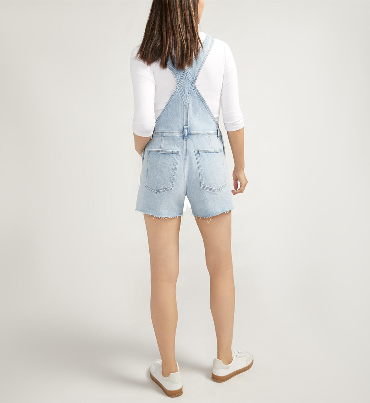 Relaxed Short Overalls, , hi-res image number 1