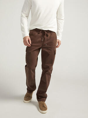Pull-On Cargo Essential Twill Pant