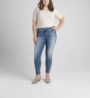 Avery High Rise Skinny Jeans Plus Size