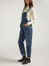 Baggy Straight Leg Overall Jeans, , hi-res image number 2