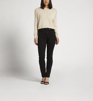 Infinite Fit High Rise Straight Leg Jeans