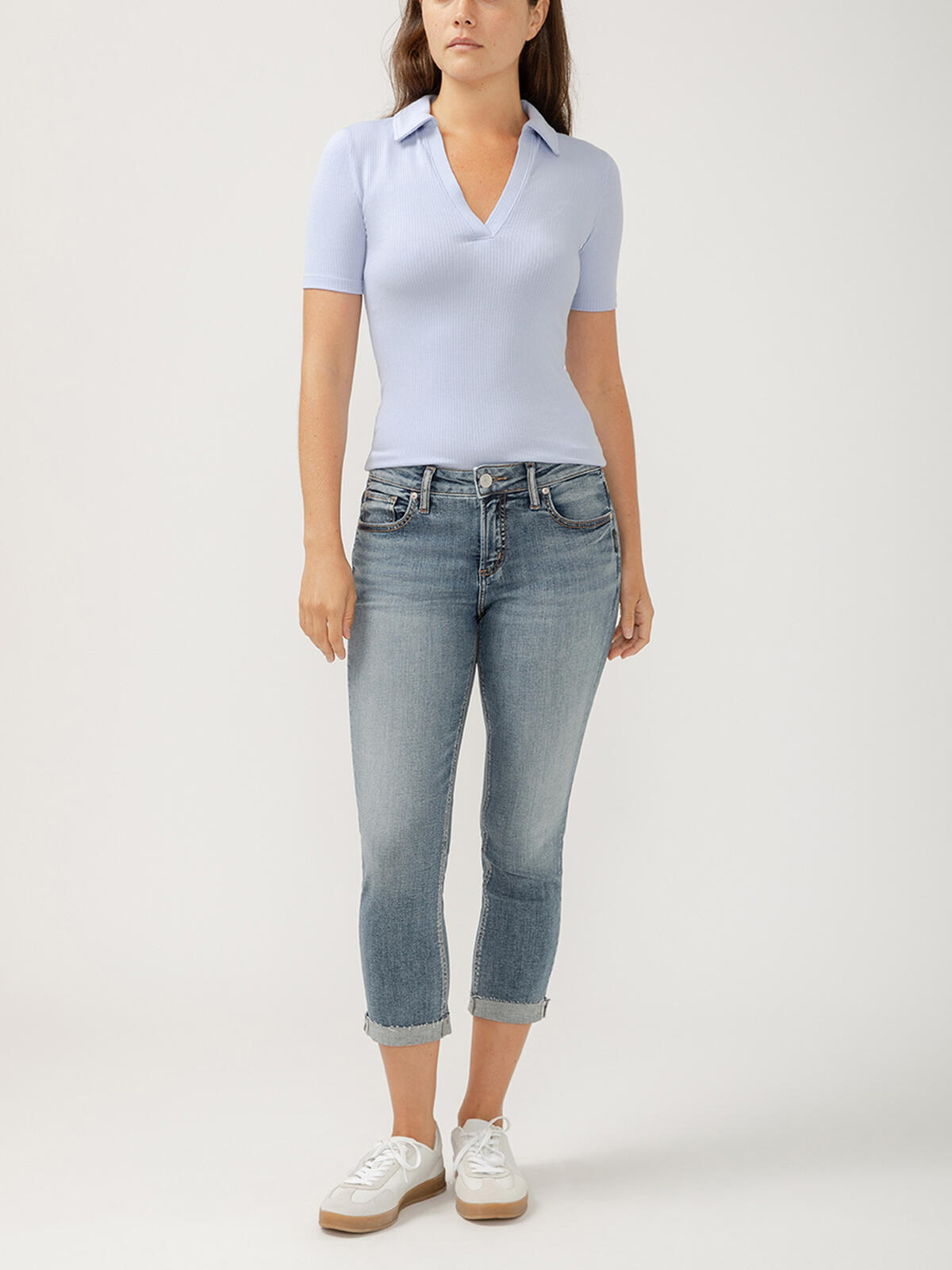 Elyse Mid Rise Capri image number 0