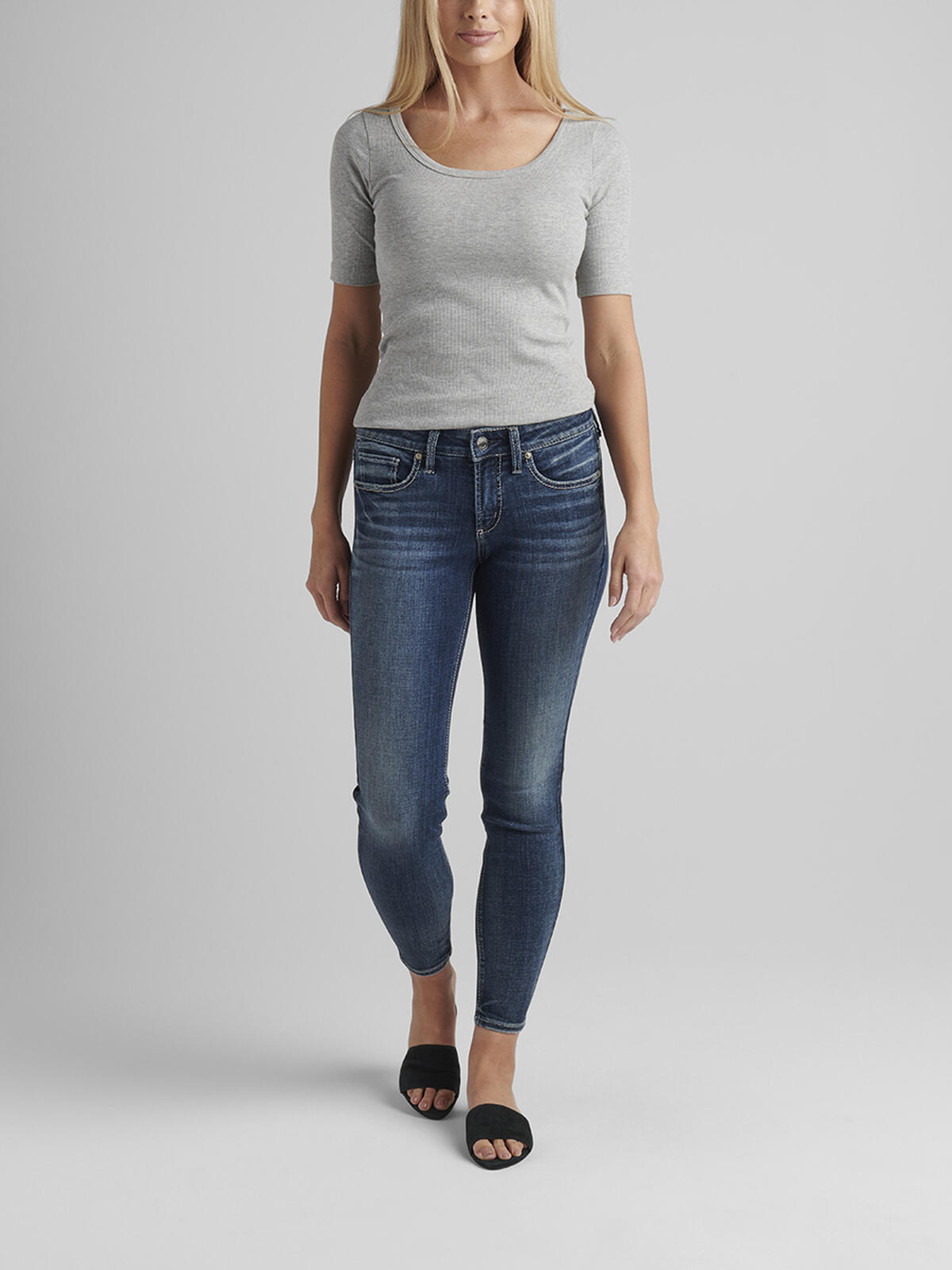 Britt Low Rise Skinny Jeans image number 0