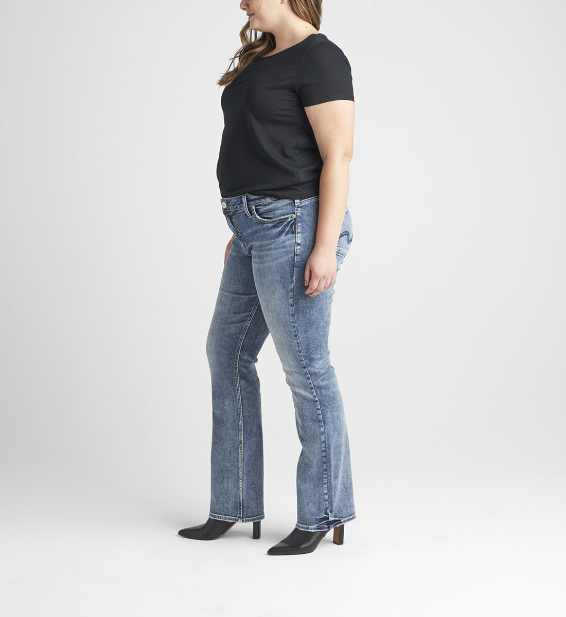 Silver jeans cheap elyse slim boot