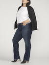 Elyse Mid Rise Slim Bootcut Jeans Plus Size, , hi-res image number 2