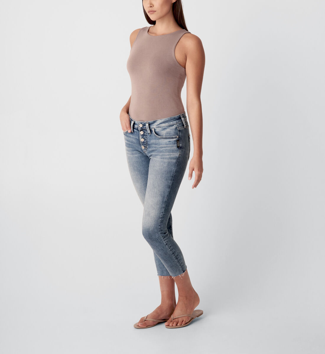 Silver suki online cropped jeans