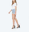 Aiko Light Wash Embroidered Short, , hi-res image number 2