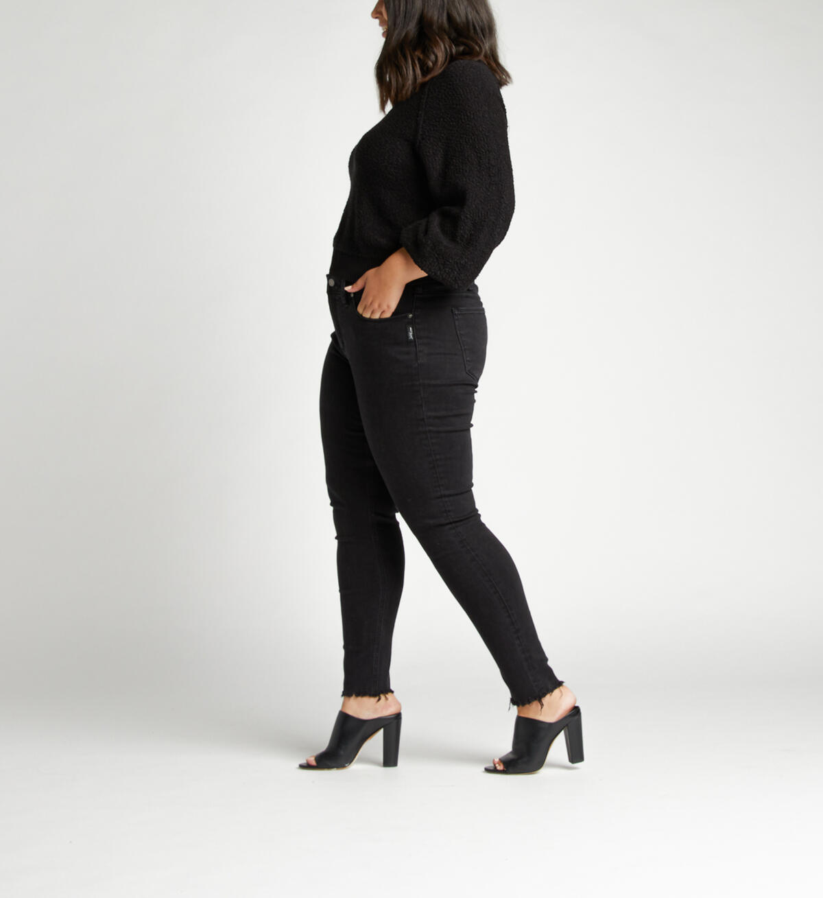 Avery High Rise Skinny Plus Size Jeans, , hi-res image number 2