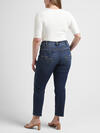 Suki Mid Rise Straight Crop Jeans Plus Size image number 1