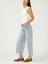 Suki Mid Rise Cropped Wide Leg Jeans image number 2