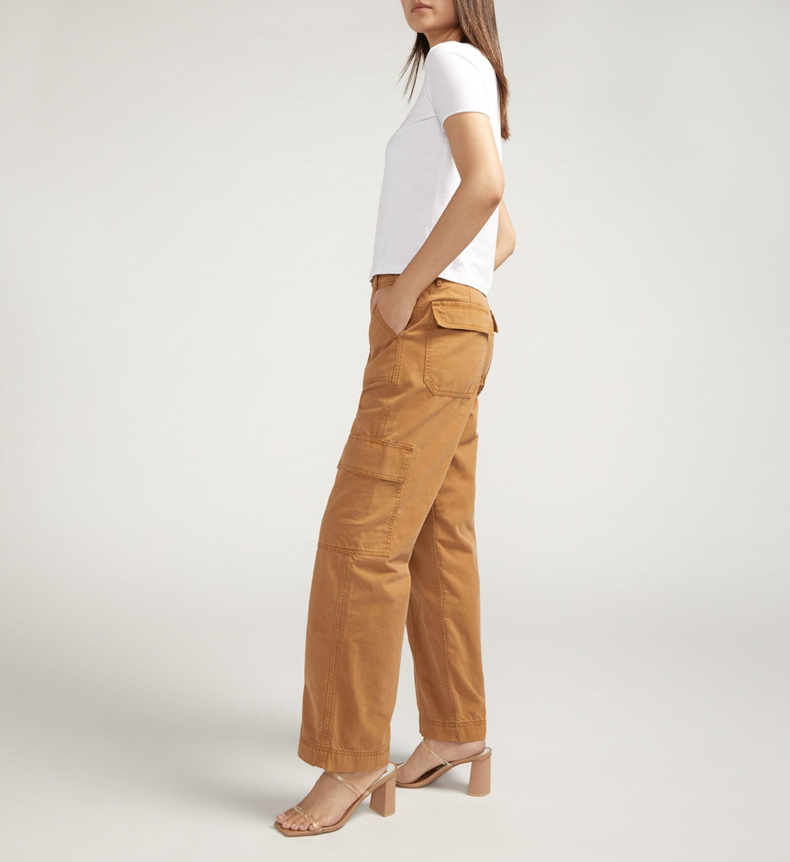 Buy Wide Leg Utility Cargo Pant for USD 74.00