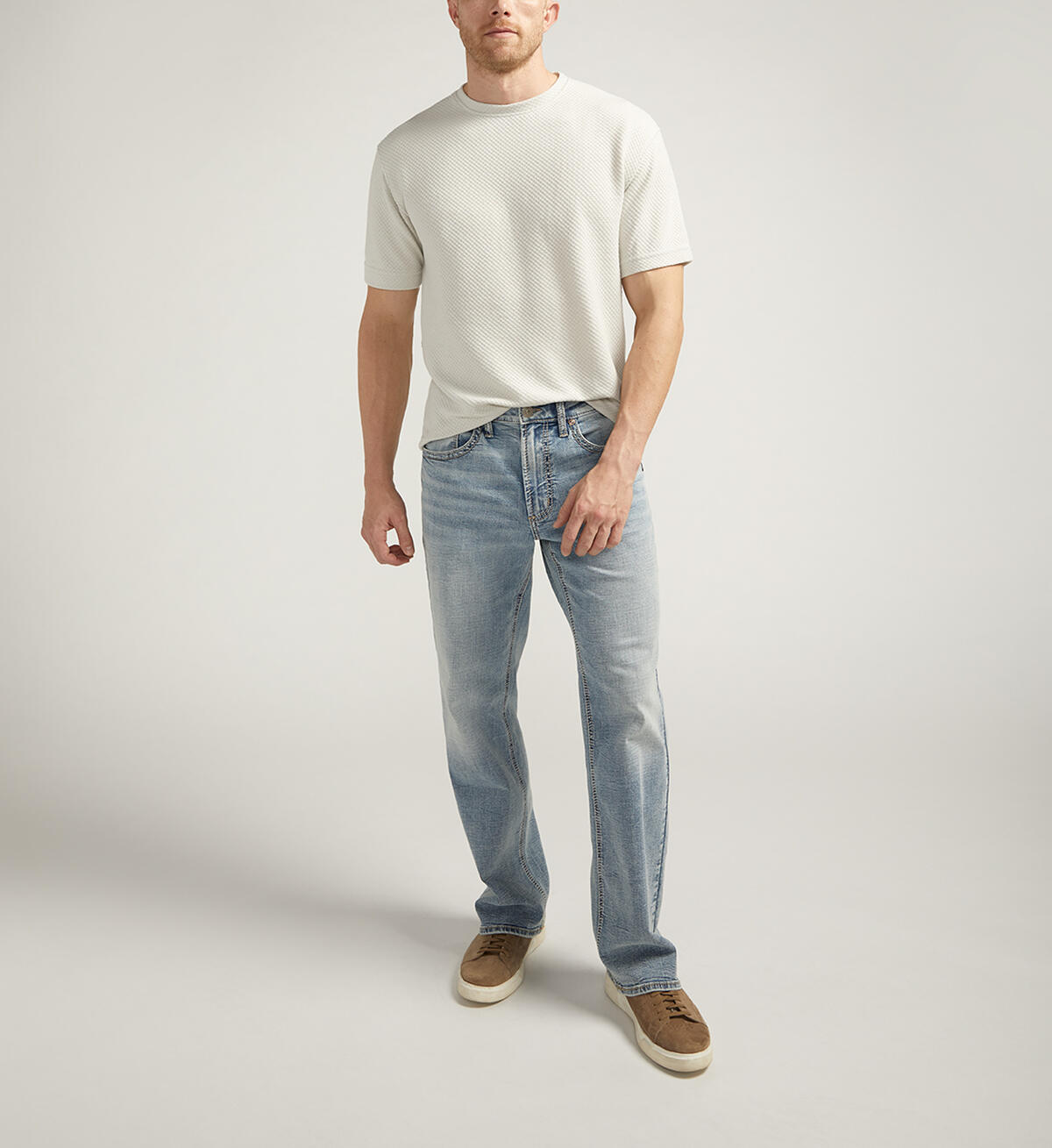 Gordie Relaxed Fit Straight Leg Jeans, , hi-res image number 0