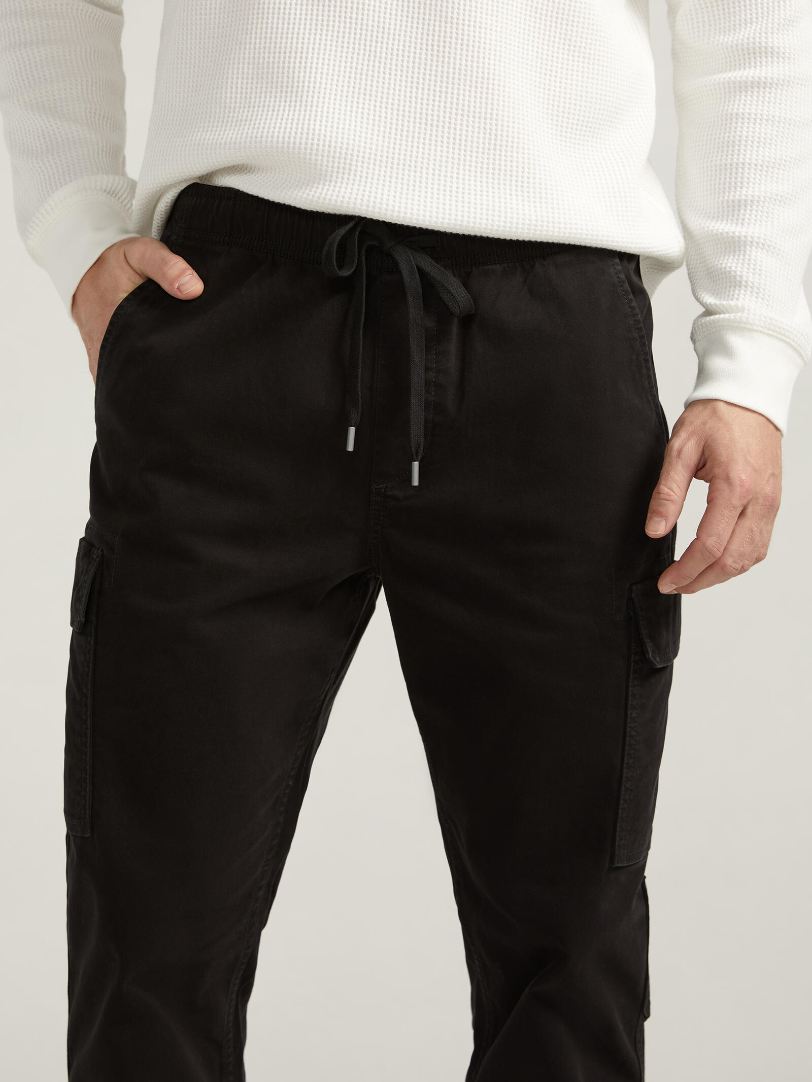 Buy Pull-On Cargo Essential Twill Pant for USD Silver Jeans
