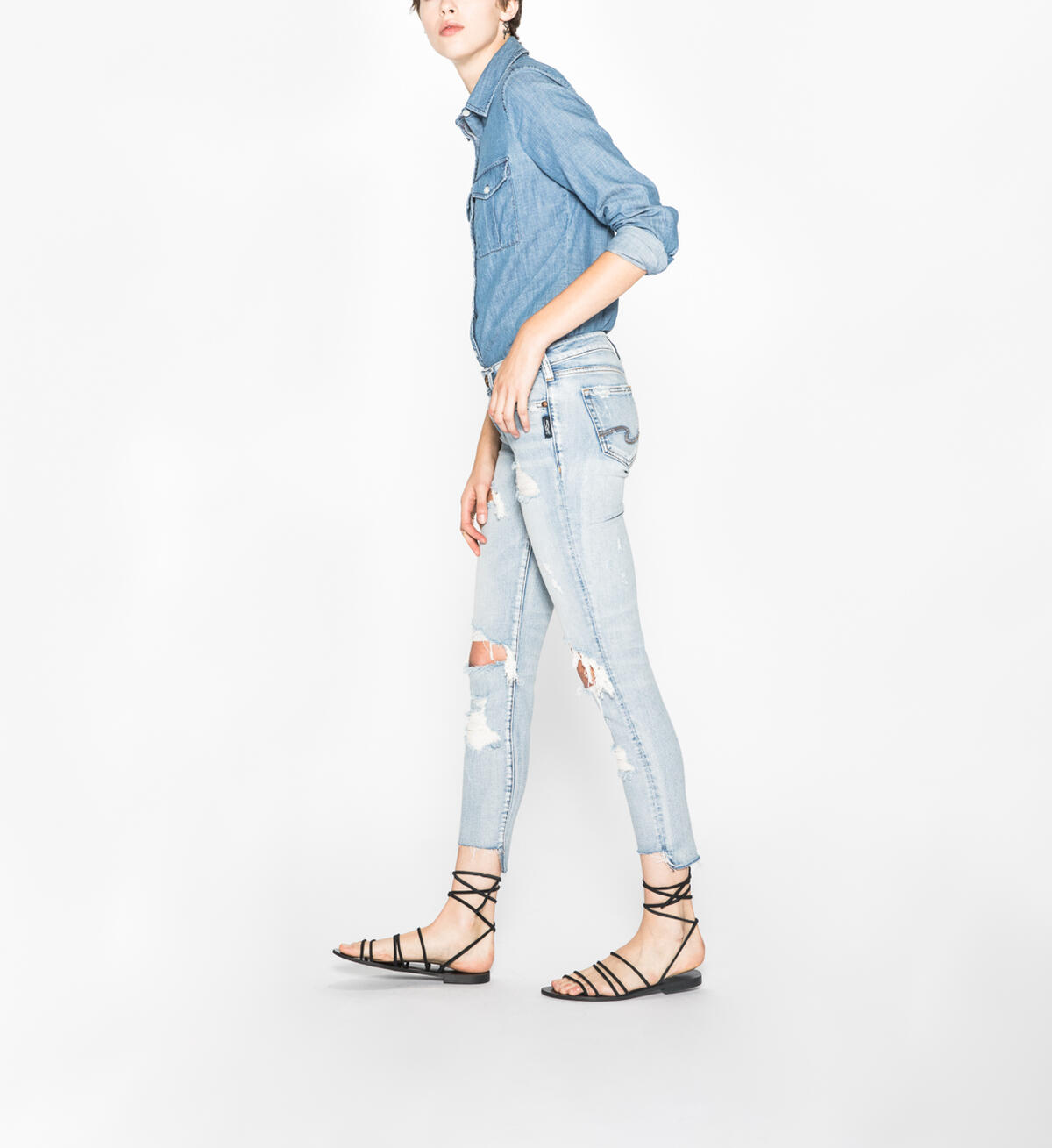Elyse Ankle Slim Light Wash, , hi-res image number 2