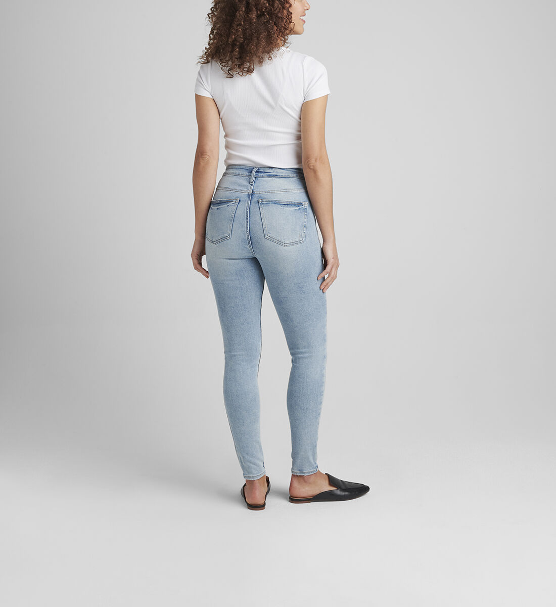 Infinite Fit High Rise Skinny Jeans Back