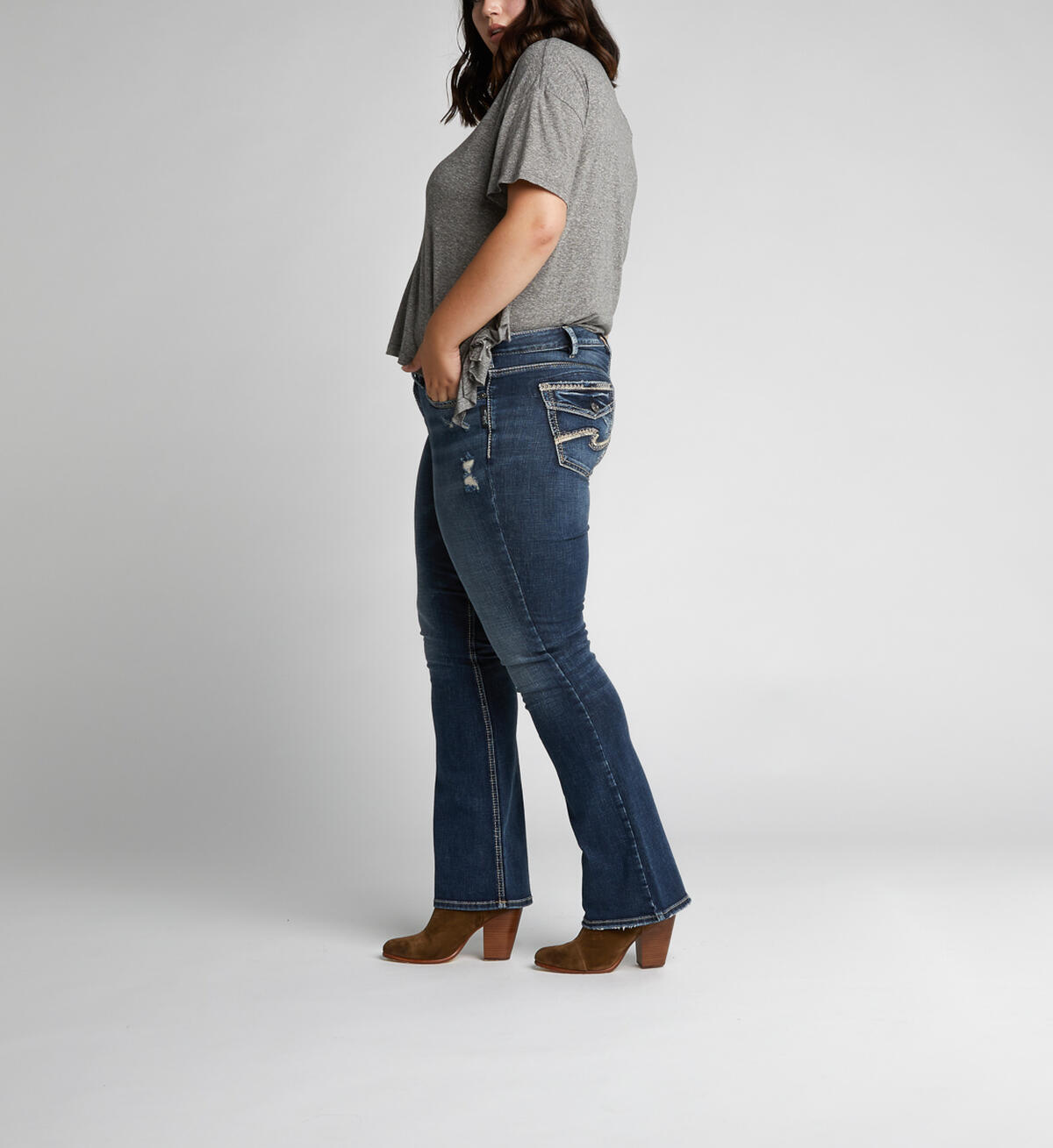 Suki Bootcut Mid Dark Wash, , hi-res image number 2