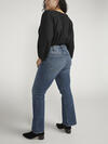 Most Wanted Mid Rise Flare Jeans Plus Size, , hi-res image number 1