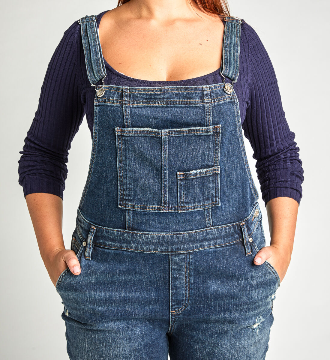 Silver jeans overalls best sale
