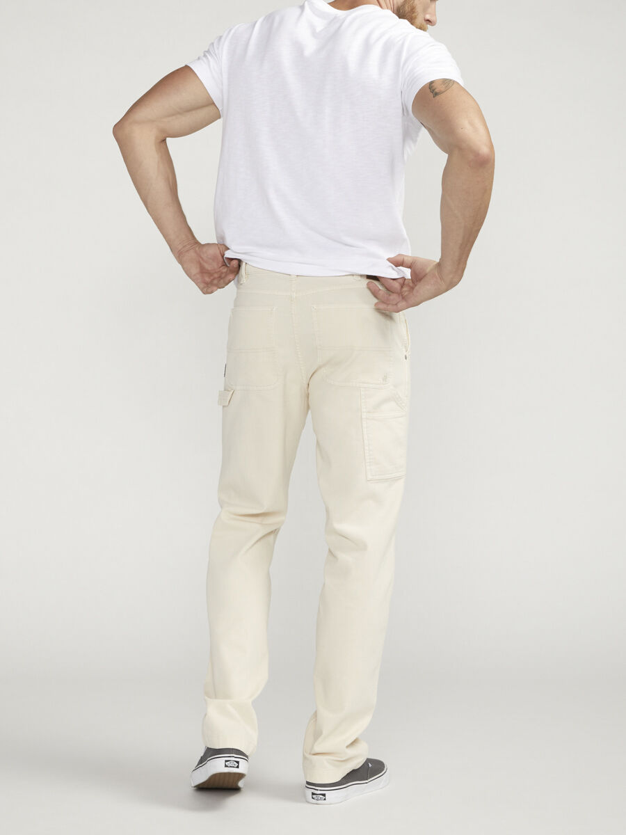 パンツ Marc Jacobs Silver Painter Pants MARC JACOBS - Monogram Denim Painter Pants Marc Jacobs