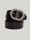 Women's Genuine Leather Belt with Picture Frame Buckle, , hi-res image number 0
