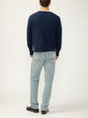 Eddie Relaxed Fit Slim Straight Leg Luxe Heritage Jeans image number 1