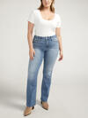 Suki Mid Rise Slim Bootcut Jeans Plus Size image number 0