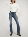 Suki Mid Rise Slim Bootcut Jeans, Indigo, hi-res image number 0