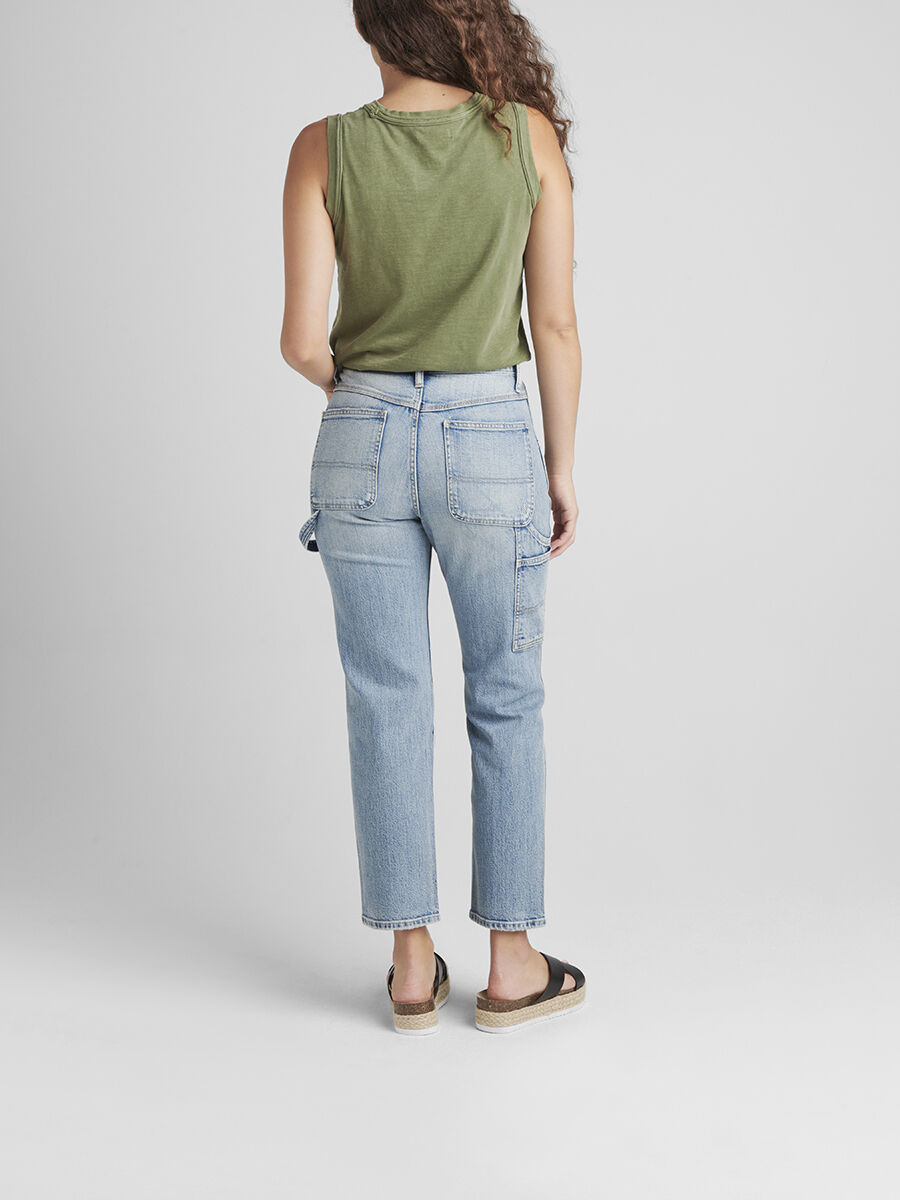 さらに100円引き◆MARITHE◆W STRAIGHT CROP DENIM PANTS Marilyn Straight Crop Jeans In Petite In Cool Embrace® Denim