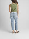 Carpenter High Rise Straight Crop Jeans image number 1